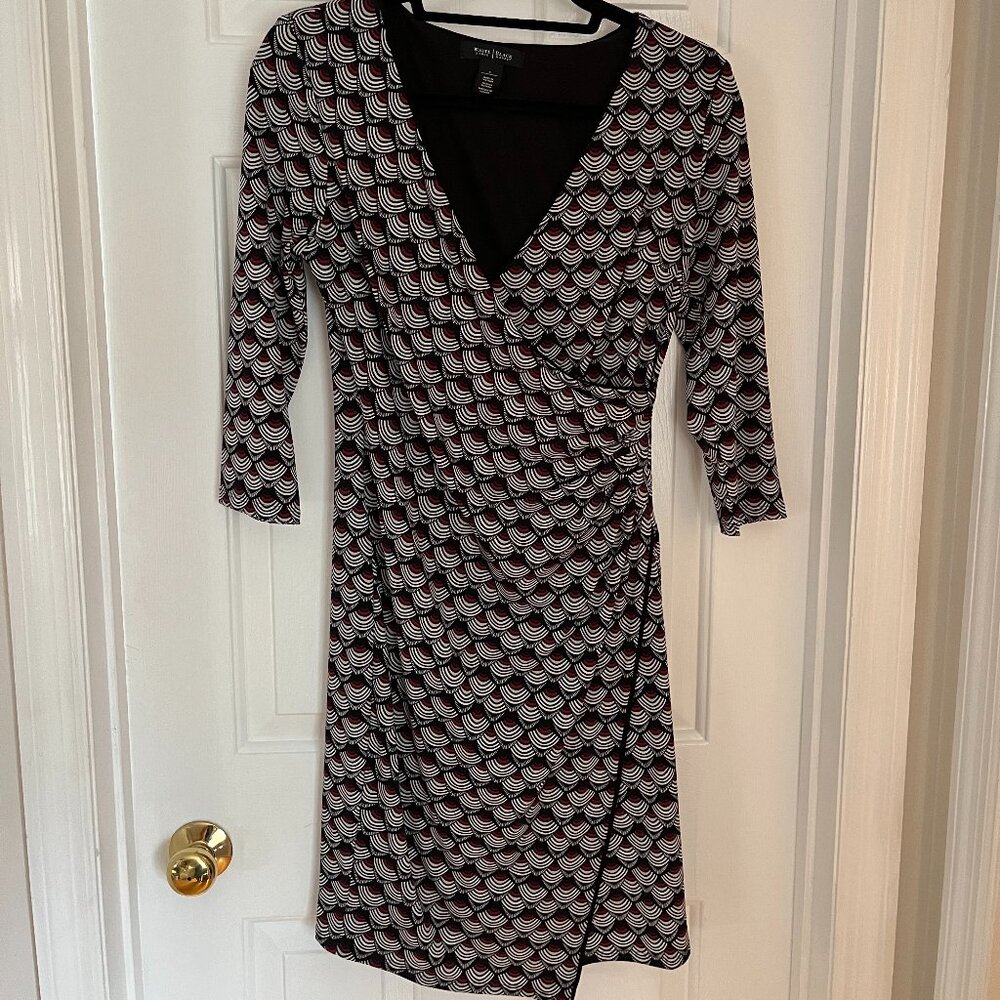 White House Black Market Wrap Style Dress - NWOT